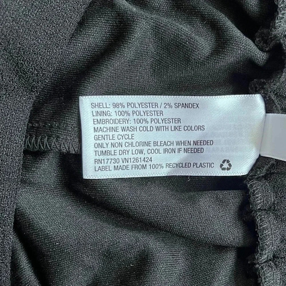 Xhilaration Black Embroidered High Waist Shorts Size XS - Picture 7 of 7